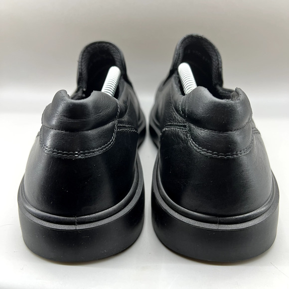 ECCO New Jersey Loafers Men's Size 11.5 US, 45 EU Black Leather Slip On Shoes - Picture 4 of 10